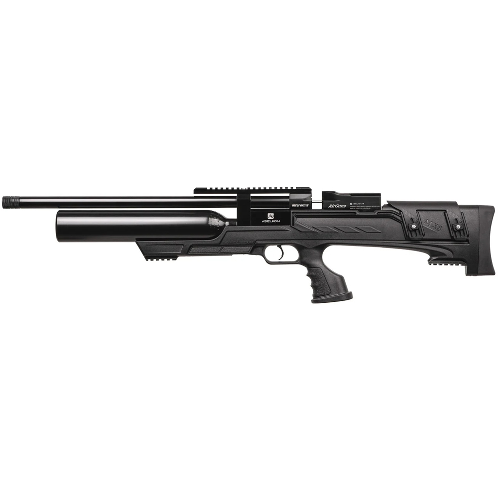 Гвинтівка пневматична редукторна PCP Aselkon MX8 Evoc Black кал.4,5 Фото 2